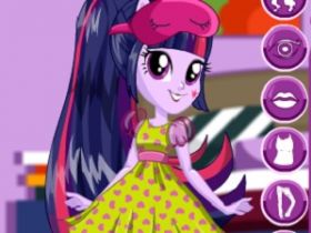 TWILIGHT SPARKLE PAJAMA PARTY - MY LITTLE PONY GAMES 