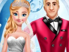 Anna and Kristoff Wedding Photo