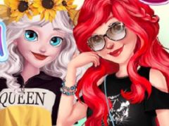 Ariel and Elsa Instagram Famous