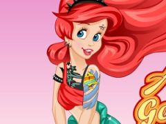 Ariel Gets Inked