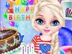 Baby Elsa Birthday Party