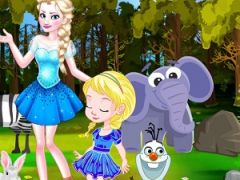 Baby Elsa Forest Trip