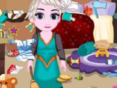 Baby Elsa Room Cleaning