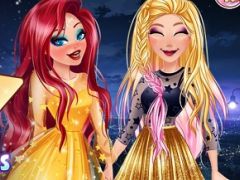 Barbie and Ariel Galaxy Fashionistas