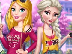 Barbie and Elsa OOTD