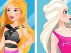 Barbie and Elsa Who Wore it Better