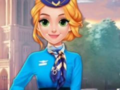 Blonde Princess Cabin Crew Makeover