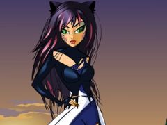 Catwoman Dress Up Game