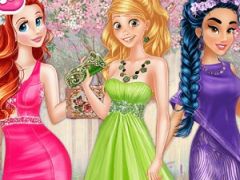 Colors of Spring Princess Gowns