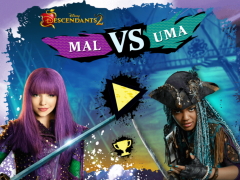 Disney Descendants 2 Mal vs Uma