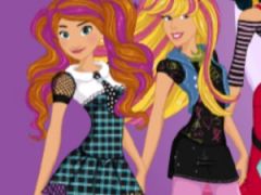 Disney Girls Go To Monster High