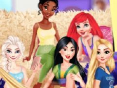 Disney Princesses College Girls Night Out