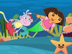 Dora and Mermaid Birthday