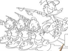 Ducktales Coloring Page