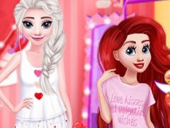 Elsa and Ariel Date Looks