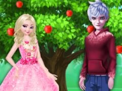 Elsa and Jack Loving Tree