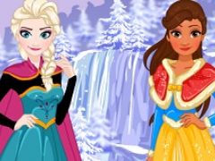 Elsa and Moana Winter Vacation