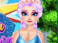 Elsa Coachella Hairstyle