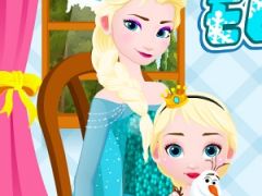Elsa Queen Nurse Baby