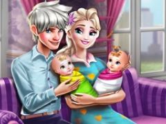 Elsa Twins Family Day