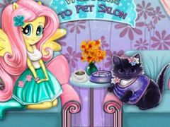 Fluttershy Cat Care