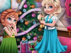 Frozen Christmas Room Prep