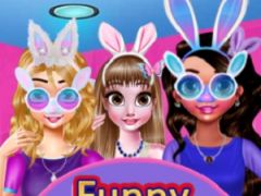 Funny Easter Girls