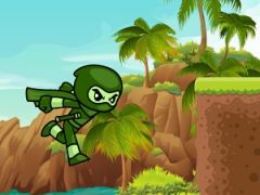 Green Ninja Run