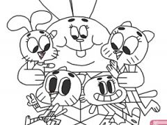 Gumball Coloring Book