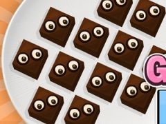 Halloween Cooking Googly Eyes Brownies