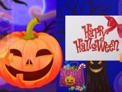 Happy Halloween Princess Card Designer