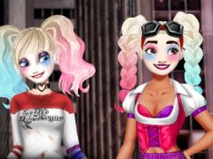 Harley Quinn Hair and Make Up Studio