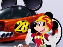 Mickey and the Roadster Racers Bejeweled