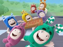 Oddbods Pizza Race