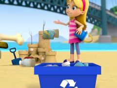 Paw Patrol Beach Cleaning