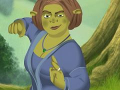 Princess Fiona Dress Up