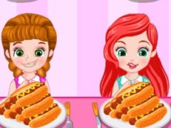 Princess Hotdog Eating Contest