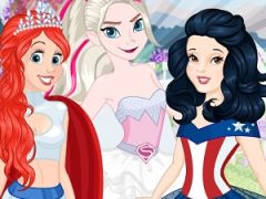 Princess Superhero Wedding