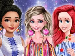 Princesses Pom Poms Fashion