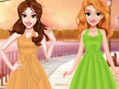 Princesses Retro Chic Dress Design