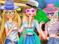 Princesses Spring Casual Dressup