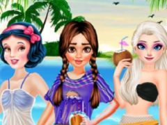 Princesses Summer Hawaii Fashion