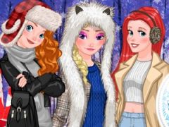 Princesses Winter Photoshoot