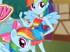 Rainbow Dash Pony vs Human