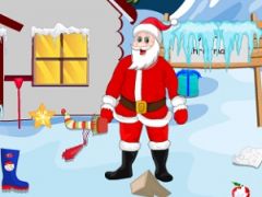 Santa Winter Home Cleaning