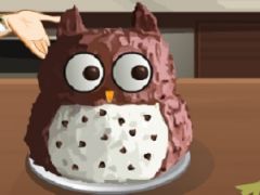 Saras Cooking Class Owl Cake