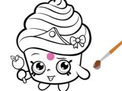 Shopkins Coloring Book