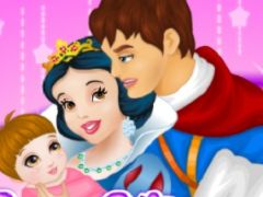Snow White and Prince Care Newborn Princess