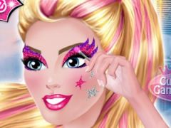 Super Barbie Sparkling Makeup