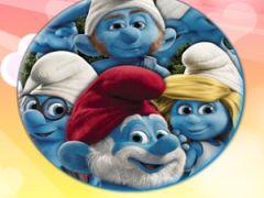 The Smurfs 3D Round Puzzle